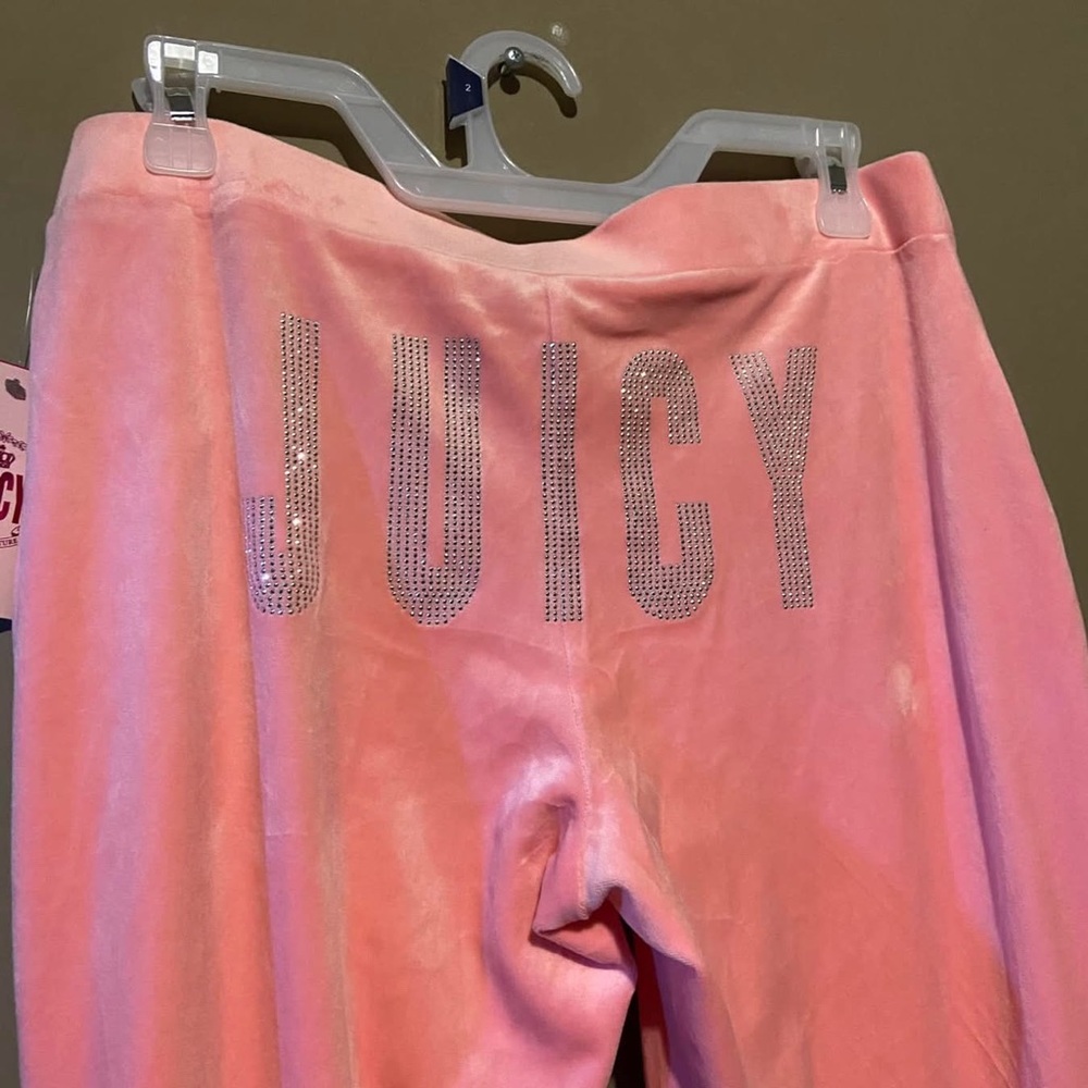 Juicy Couture Pink Classic Velour Pants
